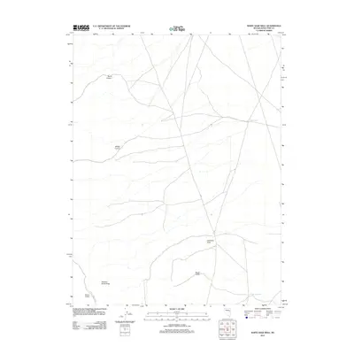 2012 Map of White Sage Well, 2012 Print