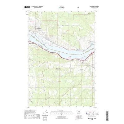 2020 Map of White Salmon, 2020 Print