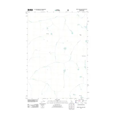 2011 Map of White Sand Lake, 2011 Print