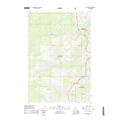 2020 Map of White Sand Lake, 2020 Print