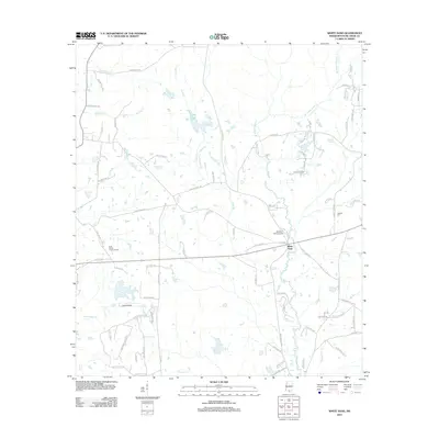 2012 Map of White Sand, 2012 Print