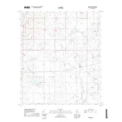 2018 Map of White Sand, 2018 Print