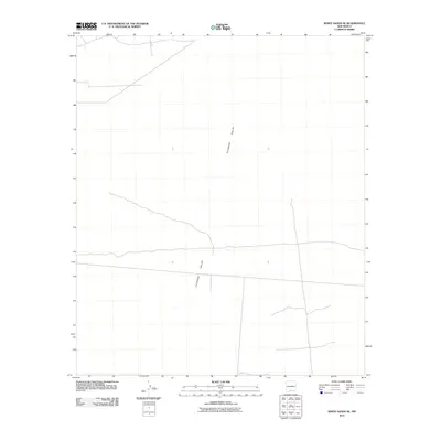 2010 Map of White Sands SE, 2010 Print