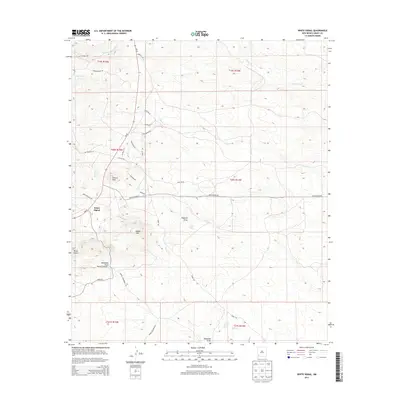 2013 Map of White Signal, 2013 Print