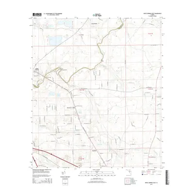 2015 Map of White Springs East, 2015 Print