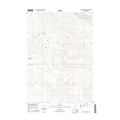 2015 Map of White Sulphur Spring, 2015 Print