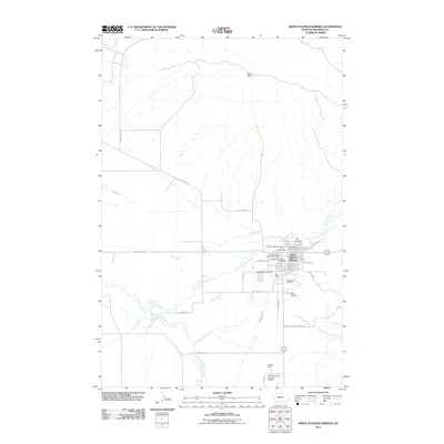 2011 Map of White Sulphur Springs, 2011 Print