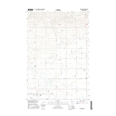 2017 Map of White Swan, 2017 Print