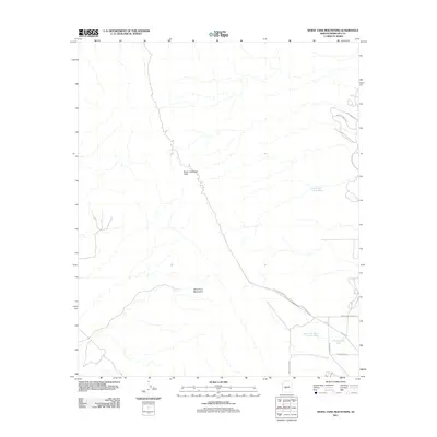2011 Map of White Tank Mountains, 2011 Print