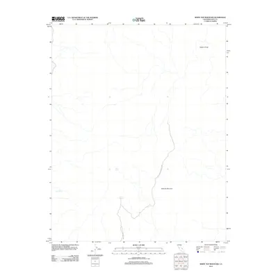 2012 Map of White Top Mountain, 2012 Print