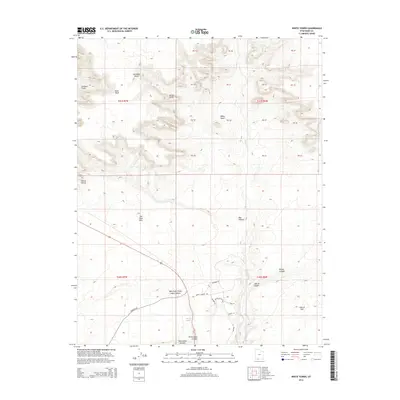 2014 Map of White Tower, 2014 Print