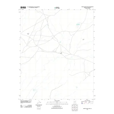 2011 Map of White Water Tank, 2011 Print