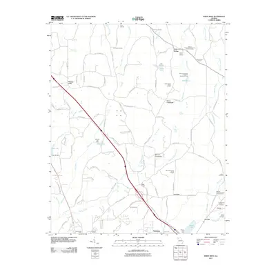 2011 Map of White West, 2011 Print