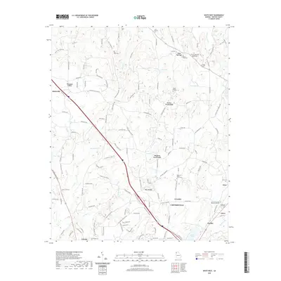 2020 Map of White West, 2020 Print