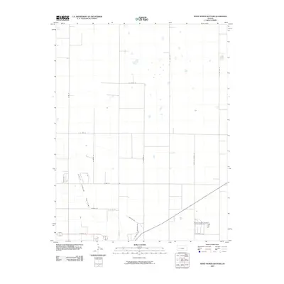 2009 Map of White Woman Bottoms, 2009 Print