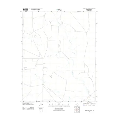 2012 Map of Whiteaker Ranch, 2012 Print