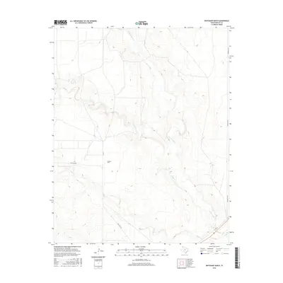 2016 Map of Whiteaker Ranch, 2016 Print