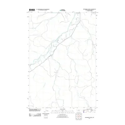 2011 Map of Whitebird School, 2011 Print