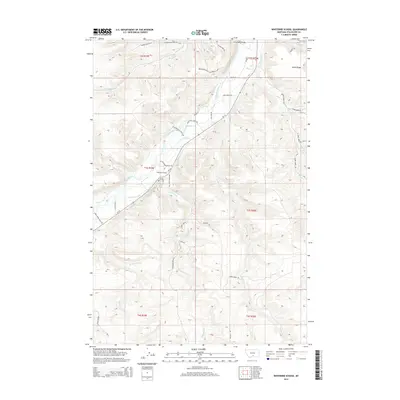 2014 Map of Whitebird School, 2014 Print