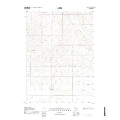 2017 Map of Whiteclay SE, 2017 Print