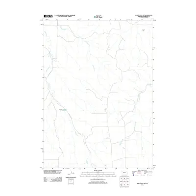 2011 Map of Whiteclay SW, 2011 Print