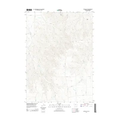 2014 Map of Whiteclay SW, 2014 Print