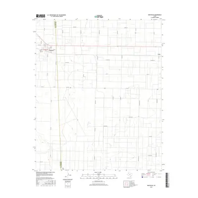2016 Map of Whiteface, 2016 Print