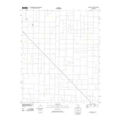 2010 Map of Whiteface NW, 2010 Print