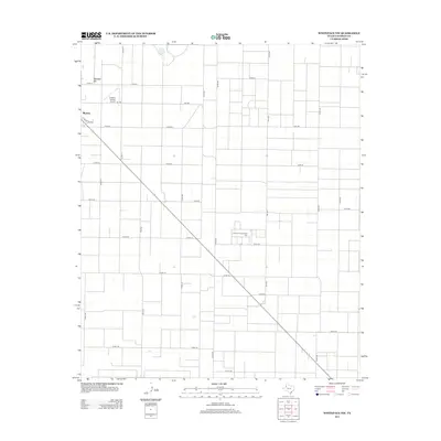 2012 Map of Whiteface NW, 2012 Print