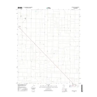 2016 Map of Whiteface NW, 2016 Print
