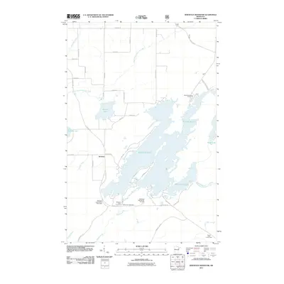2011 Map of Whiteface Reservoir, 2011 Print