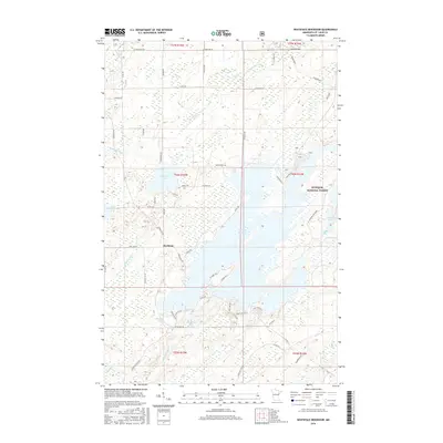 2016 Map of Whiteface Reservoir, 2016 Print