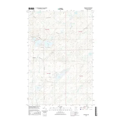 2016 Map of Whiteface, 2016 Print