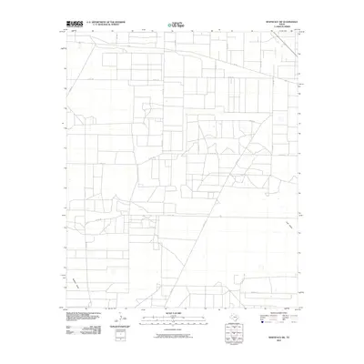 2010 Map of Whiteface SW, 2010 Print