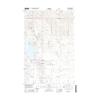 2014 Map of Whitefish, 2014 Print