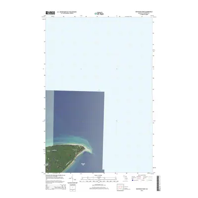 2014 Map of Whitefish Point, 2014 Print
