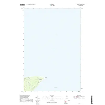 2019 Map of Whitefish Point, 2019 Print