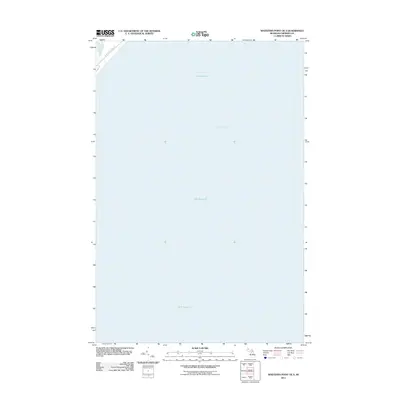 2011 Map of Whitefish Point OE S, 2011 Print