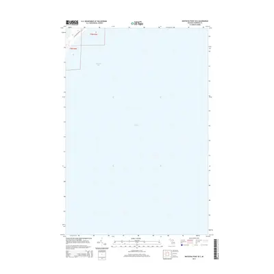 2014 Map of Whitefish Point OE S, 2014 Print