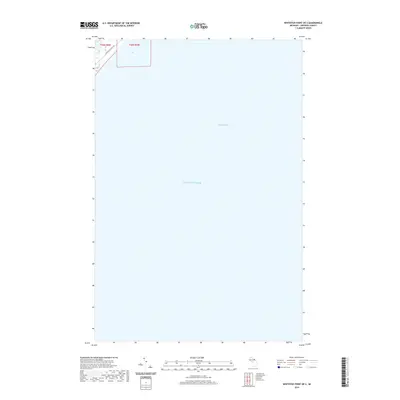 2019 Map of Whitefish Point OE S, 2019 Print