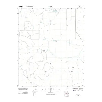 2010 Map of Whiteflat, 2010 Print