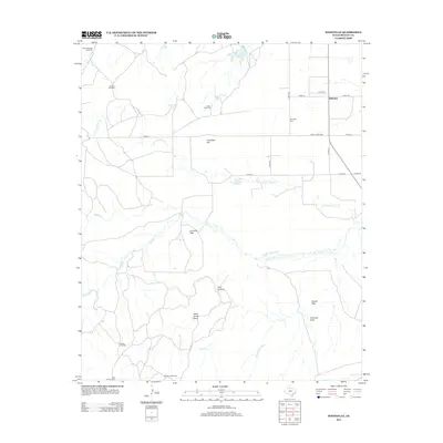 2012 Map of Whiteflat, 2012 Print