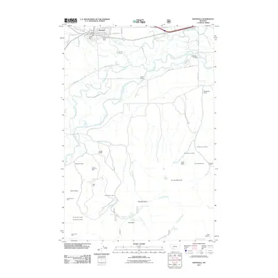 2011 Map of Whitehall, 2011 Print