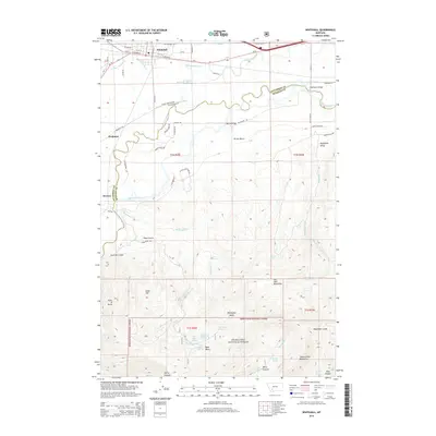 2014 Map of Whitehall, 2014 Print