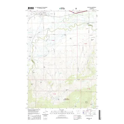 2017 Map of Whitehall, 2017 Print