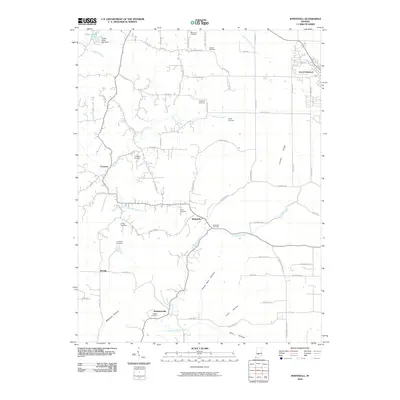 2010 Map of Whitehall, 2010 Print