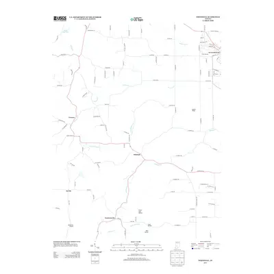 2013 Map of Whitehall, 2013 Print