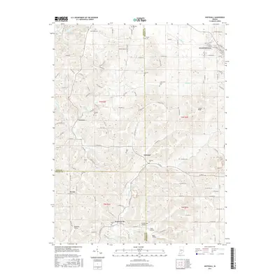 2016 Map of Whitehall, 2016 Print