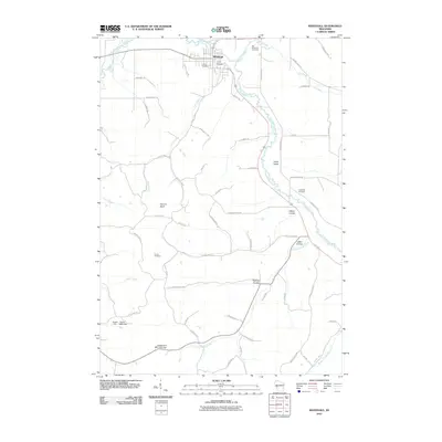 2010 Map of Whitehall, 2010 Print