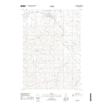 2018 Map of Whitehall, 2018 Print